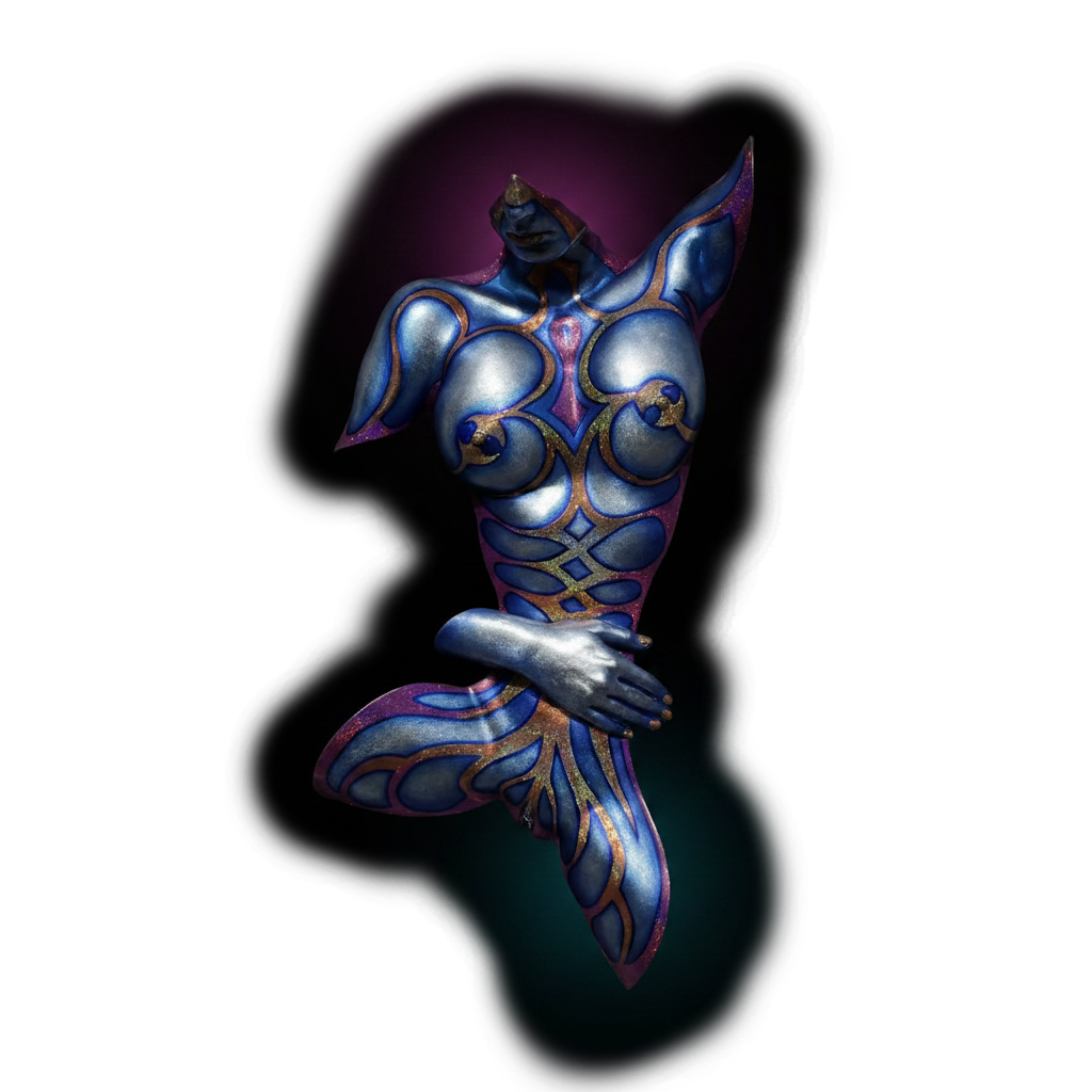 Escultura Musa Lujo